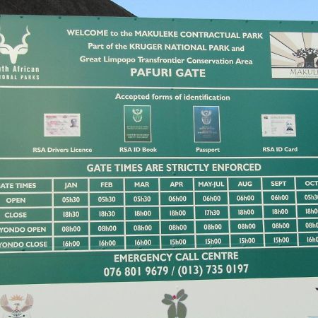 Pafuri Gate Guesthouse Mabiligwe Exterior photo